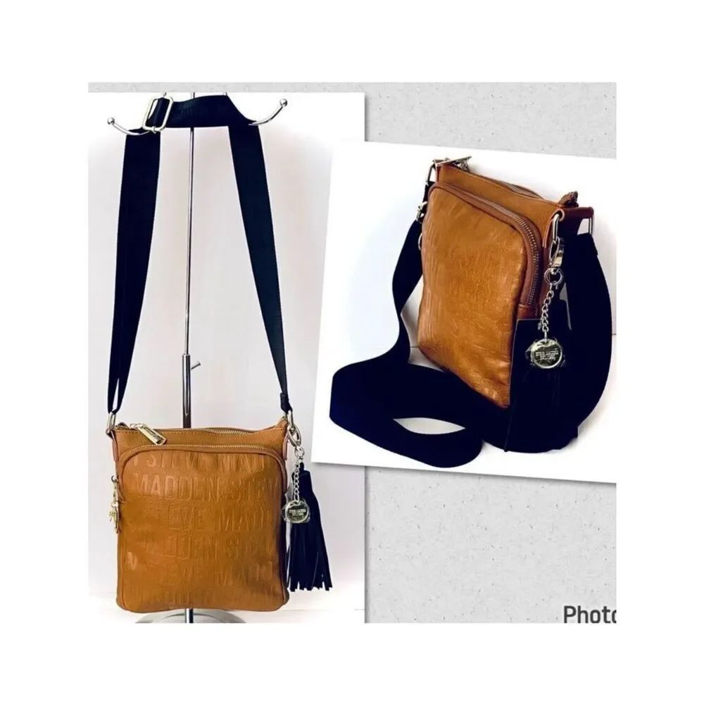 NWT Steve Madden Bglamm Crossbody Tan Bag New